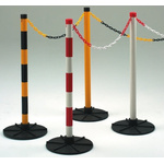 JSP Red & White Chain Barrier