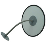 RS PRO Glass Indoor, Outdoor Mirror, Circular
