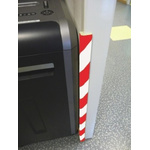 RS PRO Red/White Impact Protector 750mm x 30mm