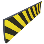 RS PRO Black, Yellow Impact Protector 1500mm x 1m