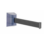 Tensator Black PET Retractable Barrier, 4.6m, Black Tape
