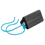 Vulcascot Rubber Wheel Chock, 150mm x 250 mm x 170 mm