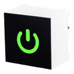 VCC Capacitive Switch,Illuminated, Green