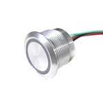 RS PRO Capacitive Switch Latching, Momentary,Illuminated, RGB, NPN, IP68