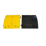 RS PRO Rubber Speed Bump, 500mm x 2.5 m x 70 mm, 15km/h Speed Limit