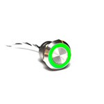 Bulgin Capacitive Switch Latching NC,Illuminated, IP68 Stainless Steel