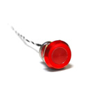 Bulgin Capacitive Switch Latching NC,Illuminated, IP68 Red Anodised