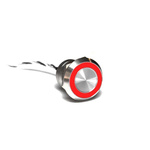 Bulgin Capacitive Switch Momentary NC,Illuminated, IP68 Stainless Steel