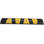 RS PRO High Visibility Rubber Speed Bump, 300mm x 1.83 m x 50 mm, 30km/h Speed Limit