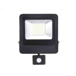 RS PRO LED Floodlight, 60 LED, 50 W, 4600 lm, IP65 PIR, 220 → 240 V ac