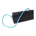 RS PRO No Rubber Wheel Chock, 155mm x 333 mm x 170 mm