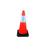 RS PRO Weighted Orange 75 cm Polyethylene Traffic Cone