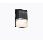 WP15CTP | Knightsbridge Rectangular LED Bulkhead Light, 15 W, 230 V ac, Lamp Supplied, IP65