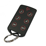 RF Solutions 6 Button Remote Control Fob, FOBBER-4T6, 433.92MHz