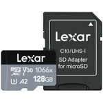 LMS1066128G-BNANG | Lexar TLC 128 GB MicroSDXC Card Class 10