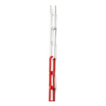 Facom Red & White Chain Link, 25m, Red, White Tape