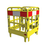 JSP Yellow Polyethylene Traffic Barrier