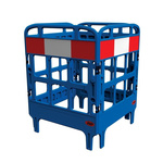 JSP Blue Polyethylene Traffic Barrier