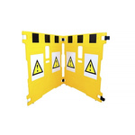 Addgards Yellow PE Folding Barrier