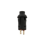 RS PRO Miniature Push Button Switch, Momentary, Panel Mount, 8mm Cutout, SPST, 120/250V ac