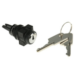 IP65 Key Switch, 5 A @ 250 V ac 2-Way