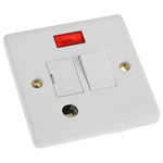 RS PRO 13A, 2 Gang Switched Fused Spur