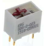 ERG 2 Way Through Hole DIP Switch DPST