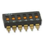 Omron 6 Way Surface Mount DIP Switch 6P