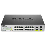 D-Link DES-1018P Smart, Unmanaged 18 Port Ethernet Switch With PoE