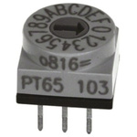 Hartmann 16 Way Through Hole DIP Switch, Screwdriver Actuator