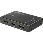 VS421HDDP | StarTech.com 4 Port 2 x 1 DisplayPort, HDMI Switch 4096x2160