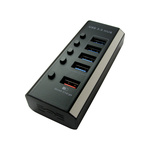 RS PRO 1x USB A Port Hub, USB 3.0 - Mains Plug Powered