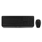 JD-7000GB-2 | Cherry Keyboard & Mouse Set Wireless Ergonomic QWERTY (UK) Black