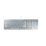 JK-1610GB-1 | Cherry Keyboard Wired USB, QWERTY (UK) Silver, White