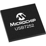 USB7252/KDX | Microchip 2x USB C Port Hub, - USB Powered