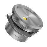 RS PRO Illuminated Piezo Switch, Momentary (NO), SPST, IP69, Flexible Wire, 200 mA, -20 → +75°C Natural