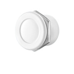 RS PRO Illuminated Piezo Switch, Momentary (NO), SPST, IP69, Flexible Wire, 200 mA, -20 → +70°C White