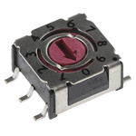 Hartmann 10 Way Surface Mount DIP Switch, Rotary Flush Actuator