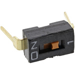 Omron 1 Way Through Hole DIP Switch SPST