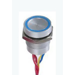 APEM Piezo Switch, Latching, IP68, Through Hole, 200 mA @ 24 V dc, -40 → +75°C