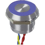 APEM Illuminated Piezo Switch, Momentary, Pulse, SPST, IP68, Wire Lead, 200 mA @ 24 V dc, -40 → +75°C