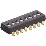 TE Connectivity 8 Way Surface Mount DIP Switch SPST