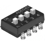 TE Connectivity 8 Way Through Hole DIP Switch SPST