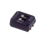 Nidec Components 2 Way Surface Mount DIP Switch SPST