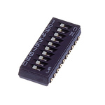 Nidec Components 10 Way Surface Mount DIP Switch SPST