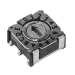 Hartmann 16 Way Surface Mount DIP Switch, Screwdriver Actuator