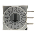 Hartmann 16 Way Through Hole DIP Switch, Slot Actuator