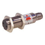 Carlo Gavazzi Retroreflective Photoelectric Sensor, Barrel Sensor, 2 m Detection Range