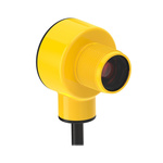 Banner Background Suppression Photoelectric Sensor, Barrel Sensor, 50 mm Detection Range