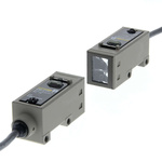 Omron Through Beam Photoelectric Sensor, Block Sensor, 30000 mm Detection Range
